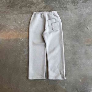 Conjunto de Pantalones Deportivos y Sudadera con Capucha de 2 Piezas, Estilo Holgado, Personalizado, para Hombre - Product Image 4