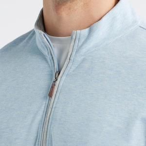 Sudadera Extra Grande Personalizada para Hombre, Media Cremallera, Ligera, 100% Algodón, Sudadera con Cierre de Cremallera, Venta al por Mayor, Marca Privada - Product Image 2