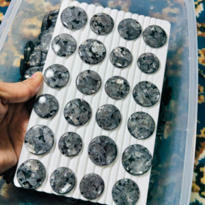 ASHU GEMS - Cabujón de Larvikita de Alta Calidad, Piedras Preciosas Naturales Sueltas a Granel, Lote de Piedras Semipreciosas de Larvikita para la Fabricación de Joyas - Product Image 2