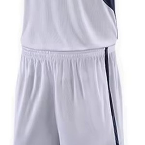 ชุดบาสเก็ตบอลของผู้ชายยอดนิยมเสื้อบาสเก็ตบอลพิมพ์ลายแขนกุดน้ำหนักเบาระบายอากาศได้ดีแห้งเร็วป้องกันแบคทีเรียทนทาน - Product Image 4