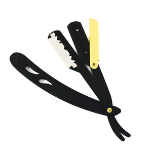Maquinilla de afeitar afilada profesional de acero inoxidable corte de pelo adelgazamiento salón de belleza cuchillo resto - Product Image 2