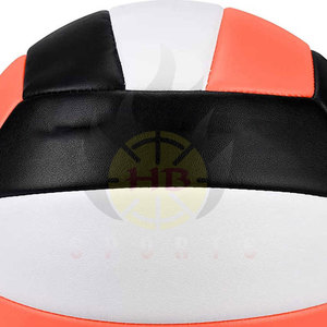 วอลเลย์บอลออกแบบโลโก้ได้ตามต้องการสำหรับเด็กและผู้ใหญ่ทำจากหนังคุณภาพสูง - Product Image 2