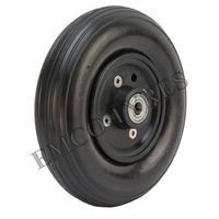 Roue avant durable pour fauteuil roulant, en PU, pneu plein anti-crevaison, diamètre 200 mm, roue robuste, mobilité stable et fluide, facile à utiliser