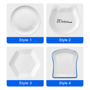 5/7/8/9/10/12-inch giấy tấm bán buôn tùy chỉnh in giấy tấm & bát chất lượng cao giấy tấm dùng một lần - Product Image 3