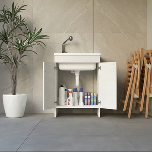 Mongardi Italy-Made Modern Traditional Cabinet Basin 100% Moldeo por inyección Venta caliente Fácil de montar Baño Hotel Garaje - Product Image 1