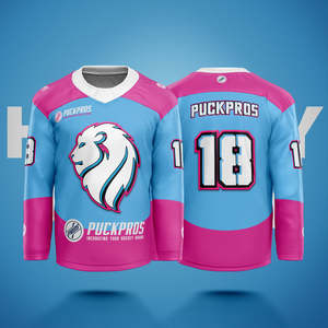 Uniforme de Hockey sobre Hielo Personalizado con Nombre y Número del Jugador, Ropa Deportiva Transpirable para Equipos - Product Image 1