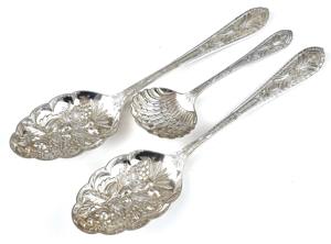 ชุดช้อนหัวออกแบบเสร็จสีเงินหรูหราสำหรับงานเลี้ยงงานแต่งงานห้องครัวที่บ้านใช้เป็นของขวัญจากอินเดีย - Product Image 2