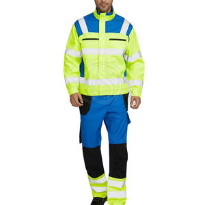 Traje de Seguridad Reflectante de Alta Visibilidad ANSI Clase 2 Más Vendido con Logotipo Personalizado para Ropa de Trabajo, Diseño Cómodo - Product Image 1