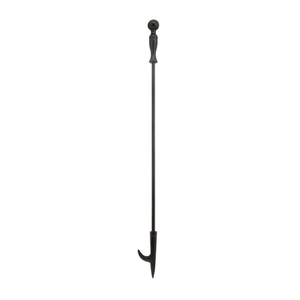 Pique à feu en fer forgé noir pour foyer extérieur, accessoires de cheminée pour jardin - Product Image 3