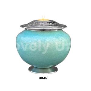 Urna de cremación de velas para cenizas humanas Urna decorativa grande moderna para adultos para cenizas funerarias o de mascotas - Product Image 1