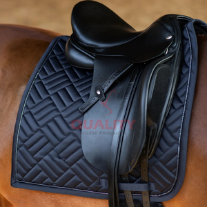 Tapis de selle de cheval anglais en gros confortable doublure intérieure douce maille respirante conception durable parfaite pour l'équitation - Product Image 5
