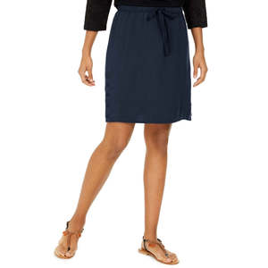 Gonna pantalone da donna Style Co, comoda, blu, in Tencel, con coulisse, elastica, in seta e spandex, taglie forti, per golf e yoga, stampata, taglia M - Product Image 1