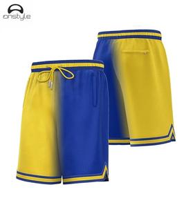 Hommes de haute qualité décontracté court tissé polyester maille toile solide motif cordon fermeture respirant OEM service disponible - Product Image 1