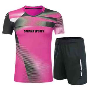 Uniforme de tennis haut de gamme, vêtements de sport durables, fourniture d'usine, uniforme d'entraînement de tennis, design léger et confortable - Product Image 1