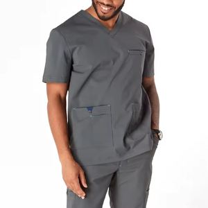Ensemble de blouses d'infirmière légères fabriquées en usine, nouveau design, uniforme d'infirmière d'hôpital, faible MOQ, qualité supérieure, vente en gros - Product Image 3