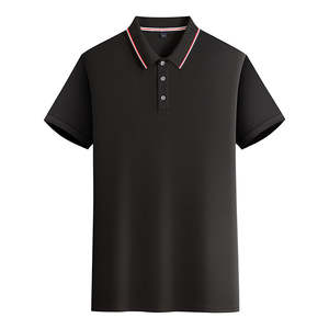 Venta al por mayor personalizable nuevo modelo poliéster hombres manga corta polos buena calidad hombres Polo Camisetas De Bangladesh - Product Image 1