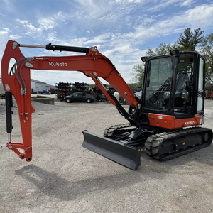 Kubota-Miniexcavadora de alta calidad de 4 toneladas, baja HORA DE USO, marca japonesa original, alta, nueva llegada, motor certificado por la CE, modelo Kubota, 2 unidades - Product Image 1