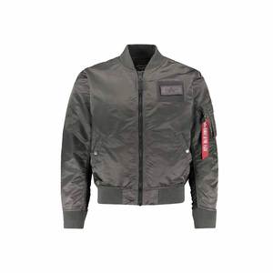 Blouson d'aviateur à revêtement sergé/PU en polyester 100% pour la saison d'hiver, blouson d'aviateur Hip Hop de qualité supérieure Streetwear vierge pour hommes - Product Image 1
