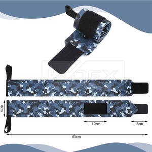 สายรัดข้อมือนีโอพรีนสำหรับออกกำลังกายโลโก้ตามสั่ง - Product Image 4