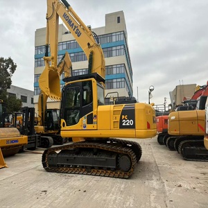 Excavadora Komatsu PC220-8 usada de 22 toneladas con cucharón de excavación de 0.8m³ de capacidad, equipo pesado usado Komatsu PC220-7 PC220-8 PC200 - Product Image 1