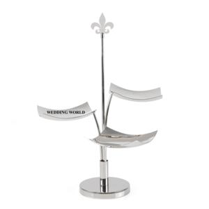 ถาดช็อคโกแลตโลหะสามชั้นถาดช็อคโกแลตแฮนด์เมดชุบนิกเกิลสไตล์คลาสสิกใหม่ถาดช็อคโกแลตแฟนซี - Product Image 3