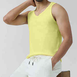 เสื้อกล้ามสำหรับผู้ชายเสื้อถักระบายอากาศได้ดีดีไซน์แบบกำหนดเอง2025 - Product Image 6