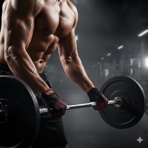 ผู้ผลิตถุงมือออกกำลังกาย ถุงมือออกกำลังกายแบบครึ่งนิ้ว ถุงมือพยุงข้อมือ ถุงมือออกกำลังกายแบบระบายอากาศได้ สำหรับทุกเพศ ถุงมือยกน้ำหนักสำหรับงานหนัก - Product Image 3