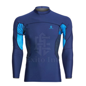 Nouveaux protège-éruptions à manches longues pour hommes pour adultes fabriqués avec Spandex/Polyester pour la vente en gros - Product Image 1