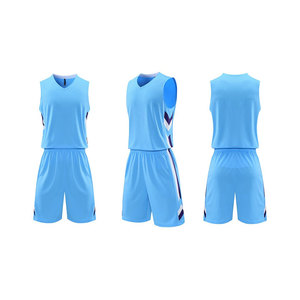 Uniforme de basket-ball conception personnalisée imprimé kit de basket-ball sport uniforme sublimation équipe porter ensemble de basket-ball - Product Image 6