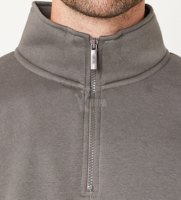 Vente en gros de survêtement à demi-fermeture éclair 1/4 pour homme, ensemble deux pièces survêtement personnalisé pour homme