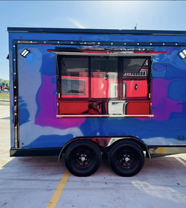 Camión de Comida con Cocina Móvil Totalmente Equipada para Helados, Pizza, Hot Dogs, Barbacoa, un Remolque de Restaurante Móvil Completo - Product Image 4