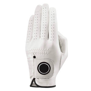 Venta al por mayor personalizado de alta calidad Cabretta guantes de golf antideslizante guantes de cuero Golf hombres y mujeres - Product Image 1