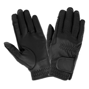 Gants équestres en cuir véritable pour femmes et hommes Logo personnalisé Gants d'équitation avec caractéristiques respirantes Utilisation stable de la bride - Product Image 5
