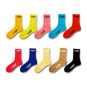 Calcetines tobilleros de algodón de alta calidad con logotipo personalizado, calcetines deportivos de compresión Unisex personalizados, calcetines bordados de algodón personalizados - Product Image 2