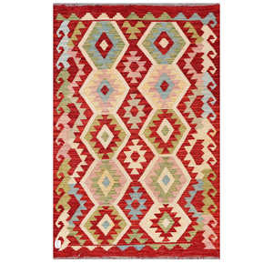 Alfombra Imaco Rugs Maimana Afganistán Kilim, Alfombra de Área de 150 x 101 cm - Product Image 1