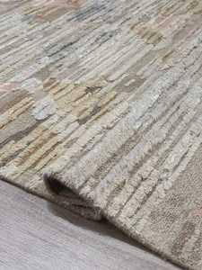 Alfombras Antiguas de Lana Anudadas a Mano, Diseño Abstracto Nuevo en Beige Grisáceo, Juegos de Alfombras Tejidas de 8x10 para Rezar en la Sala de Estar del Hogar - Product Image 4