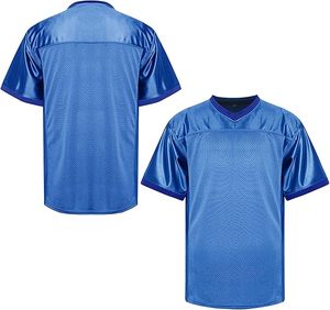 Camiseta de fútbol americano con estampado de alta calidad de poliéster 100%, logotipo personalizado, Manga corta transpirable de secado rápido que absorbe la humedad - Product Image 1