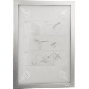 Durable DIN A3 Magnetic Wallpaper Frame Four Replacement Adhesive <b>Strips</b> Made Polypropylene/Polyethylene/<b>PVC</b>-U Durable Metal - Product Image 1