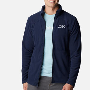 Wholesale Rate OEM Service Full Sleeve Stand Collar Men Winter <b>Jacket</b> <b>Fleece</b> Material Warm Soft Inner Layer Zip Closure Best Fit - Product Image 1