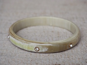 Brazaletes de Cuerno de Búfalo Natural, Joyería Artesanal de Cuerno de Búfalo - Product Image 5