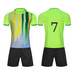 ชุดเสื้อฟุตบอลสำหรับผู้ใหญ่เสื้อฟุตบอลแขนสั้นสำหรับผู้ชายชุดเสื้อฟุตบอลระบายอากาศได้ - Product Image 1