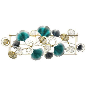 Decoración de Pared Moderna de Metal Dorado, Escultura de Pared Redonda de Hierro Superpuesta Hecha a Mano para Colgar en la Sala de Estar, Dormitorio, Decoración del Hogar - Product Image 5