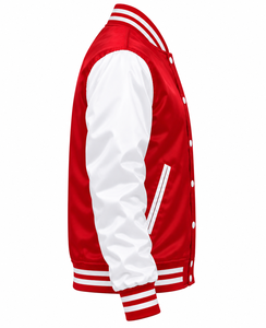 Veste en satin de style Letterman pour homme, best-seller, 100% satin de soie de haute qualité, vestes en satin pour homme de haute qualité, OEM personnalisé - Product Image 4