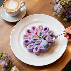 LifeTop 3D Pavo Real Fondant moldes de silicona para decoración de pasteles Cupcake Topper Chocolate caramelo azúcar goma pasta <span class=keywords><strong>arcilla</strong></span> polimérica - Product Image 2