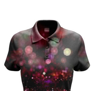 Polo de Sublimación para Mujer, el Mejor Color, Personalizado, de Manga Corta, Estampado Veraniego, Informal, con Cuello de Botones - Product Image 3