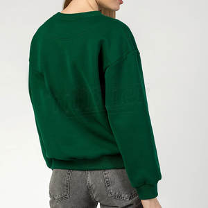 High Quality Custom Logo Cotton <b>Long</b> Sleeve Women <b>Sweatshirt</b> Breathable Sustainable Casual Wear Plain <b>Ladies</b> <b>Sweatshirt</b> - Product Image 4