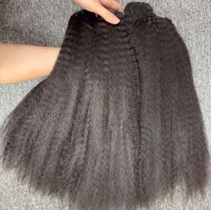 Wholesale 2025 Unprocessed <b>Kinky</b> <b>Straight</b> Virgin <b>Hair</b> Extensions From Vietnam Hot Summer 100% Raw Human <b>Hair</b> Vendors - Product Image 5