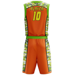 Uniforme de basket-ball de fabrication d'usine respirant facile à porter des techniques imprimées de qualité unique disponibles différentes couleurs pour - Product Image 6