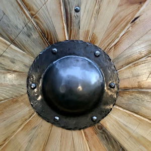 Escudo Vikingo CH, Escudo Medieval Personalizado, Artesanía Calvin - Product Image 3