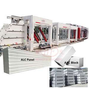 Thermostone 200M3/Tag AAC-Produktionslinie Automatische Autoklavierte Porenbeton-Ziegelherstellungsmaschine Schaumbeton-Blockmaschine - Product Image 6